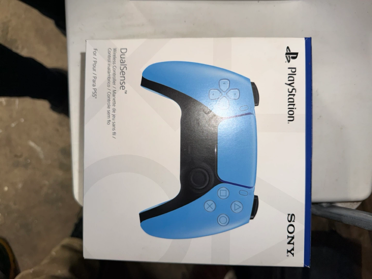 New Sony PlayStation 5 DualSense Wireless Controller Blue - photo 2