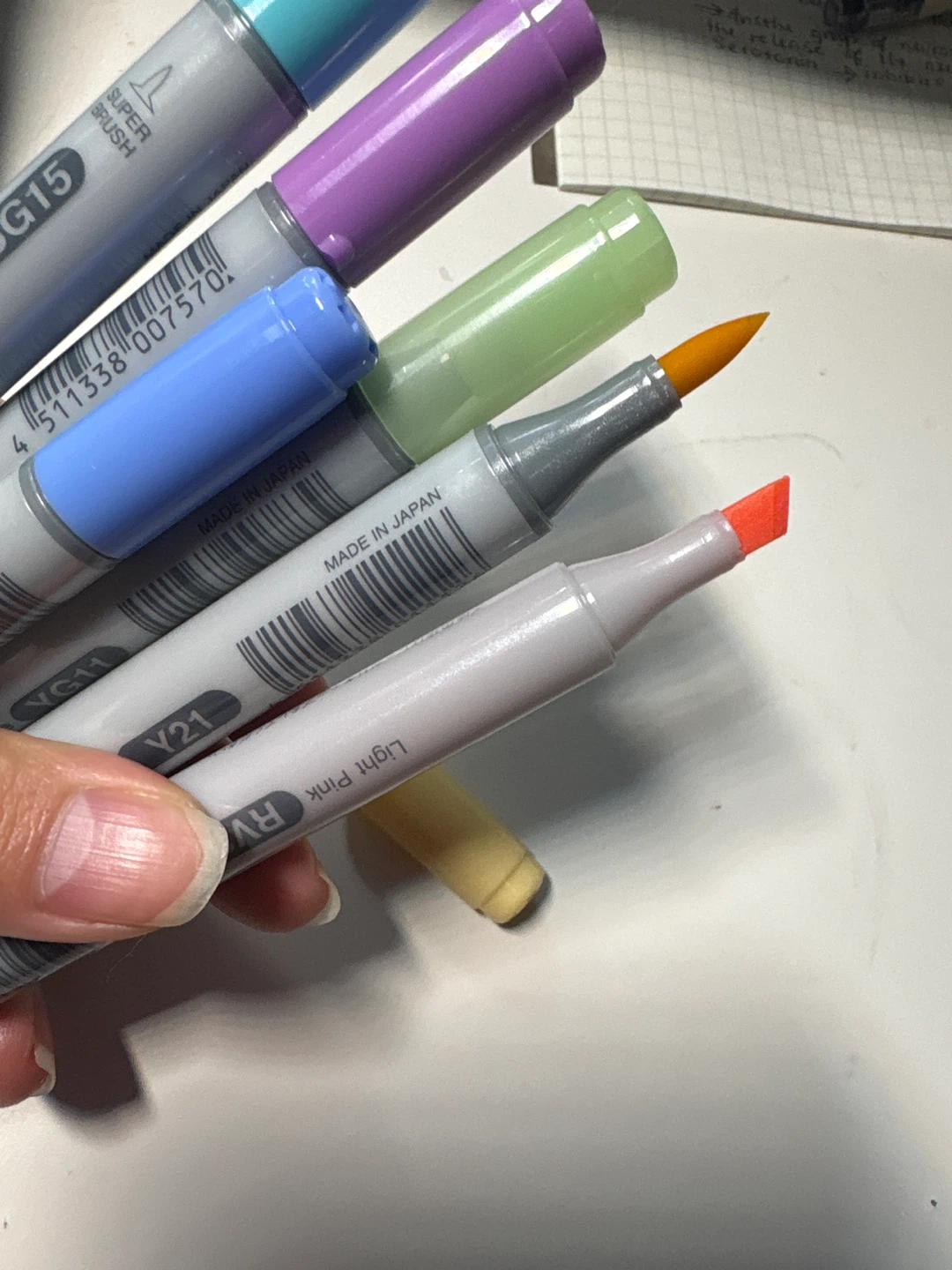 Copic Ciao Markers - V04, YG11, RV21, B23, BG15, Y21 - photo 2