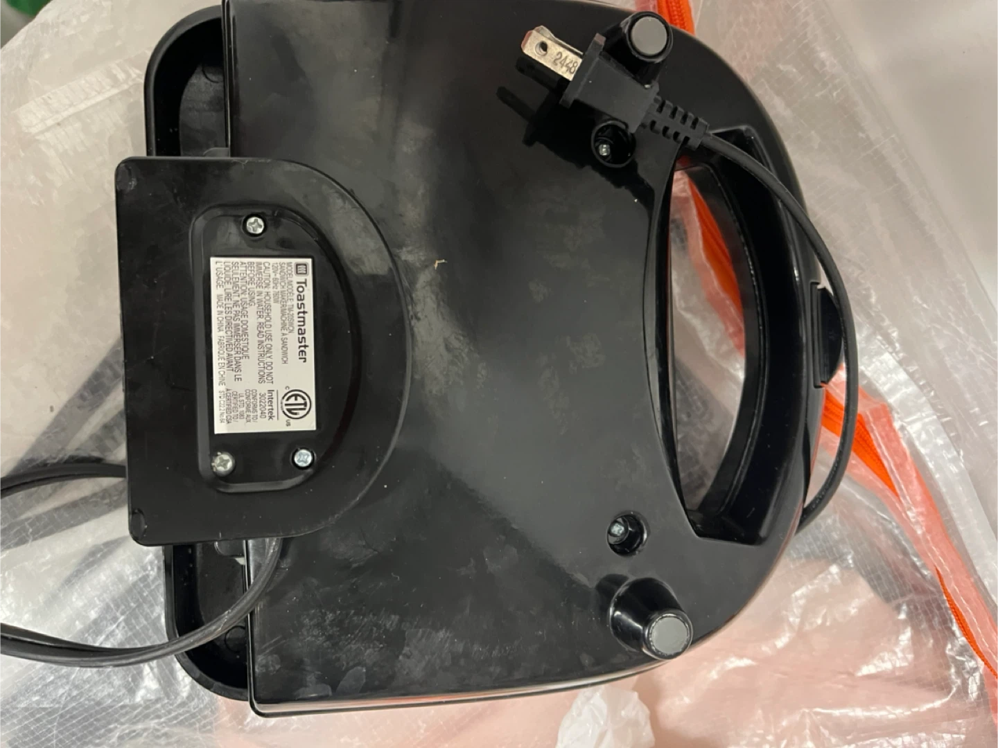 Toastmaster Sandwich Maker 🥕 - photo 2