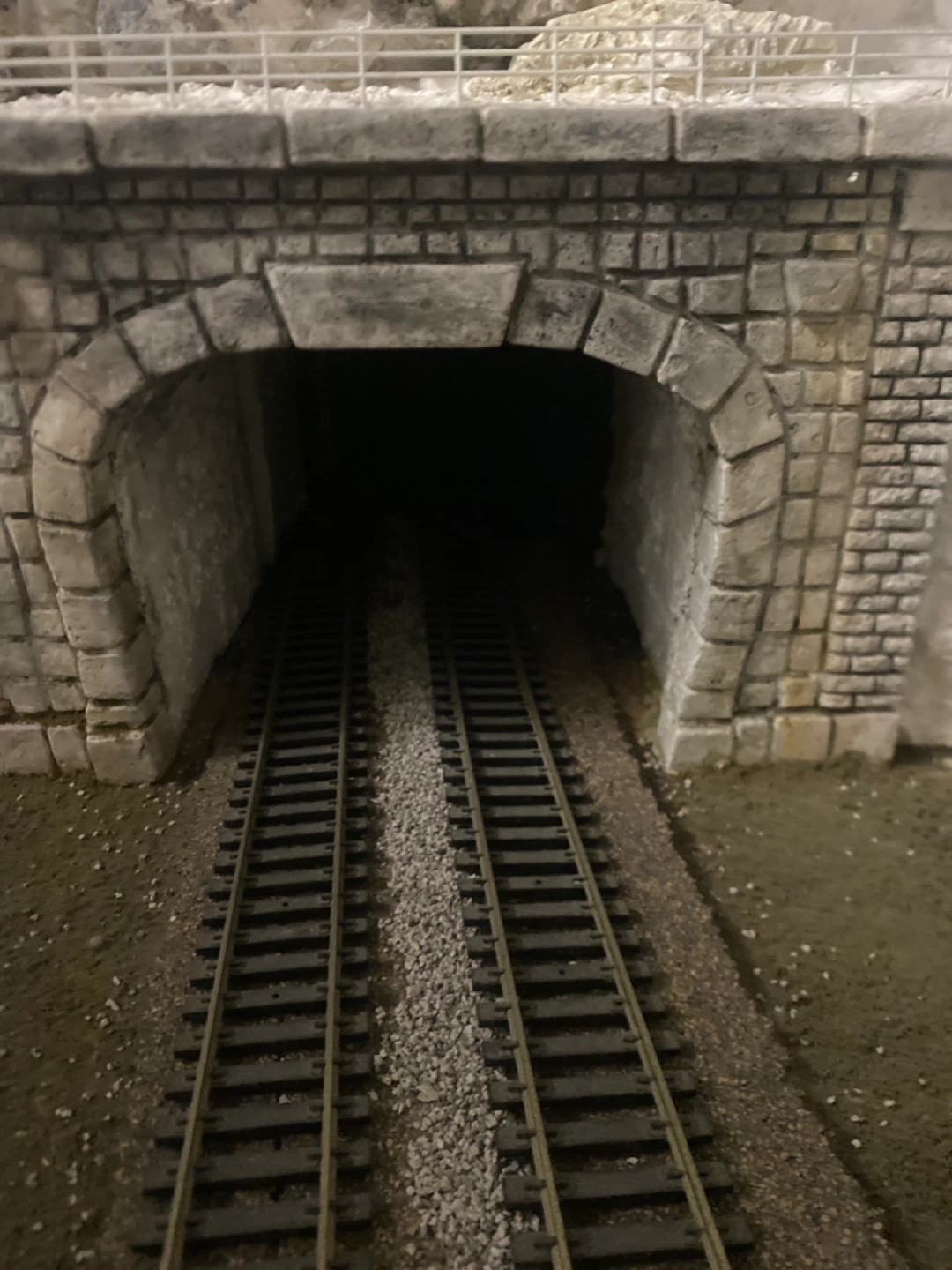 Miniature Stone Archway - HO Scale Model Railroad Scenery