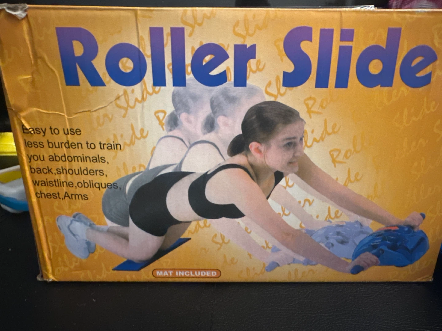 Roller Slide Abdominal Trainer with Mat - photo 3