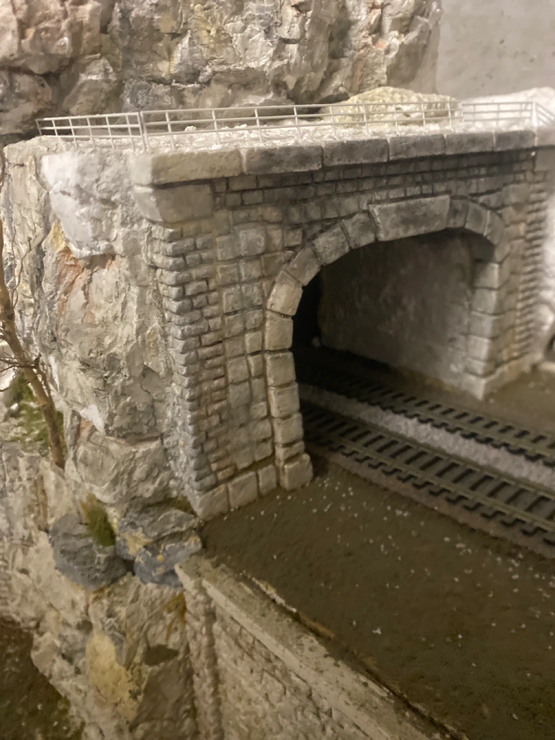 Miniature Stone Archway - HO Scale Model Railroad Scenery - photo 3