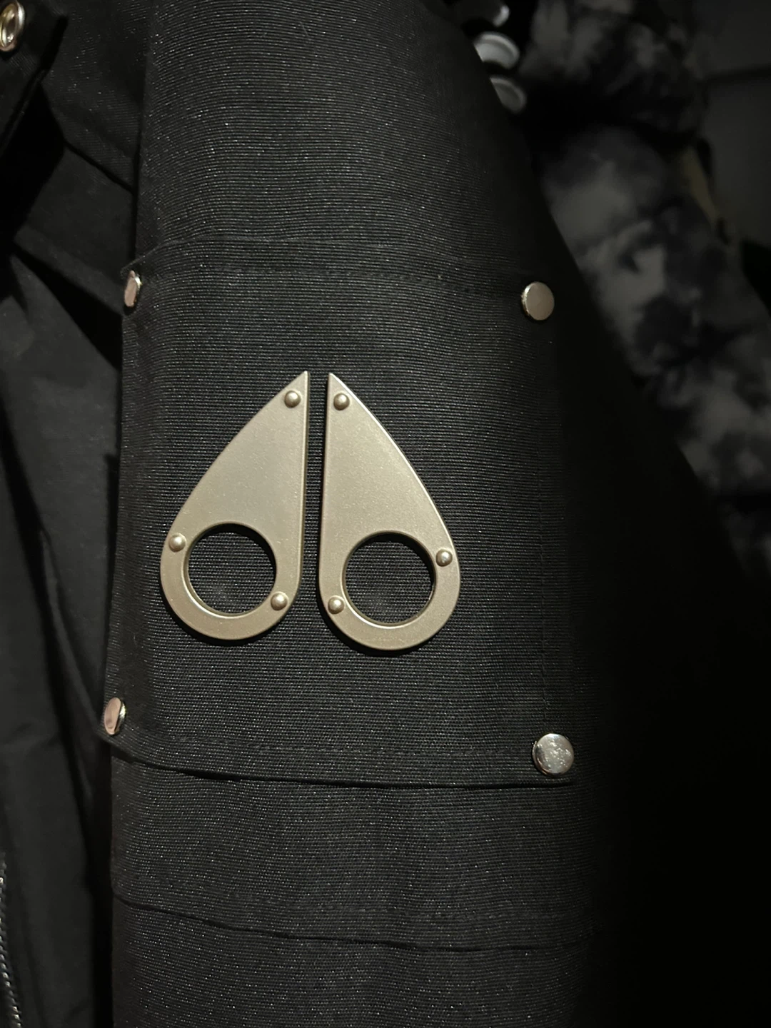 Moose Knuckles Black Bomber Jacket - photo 4