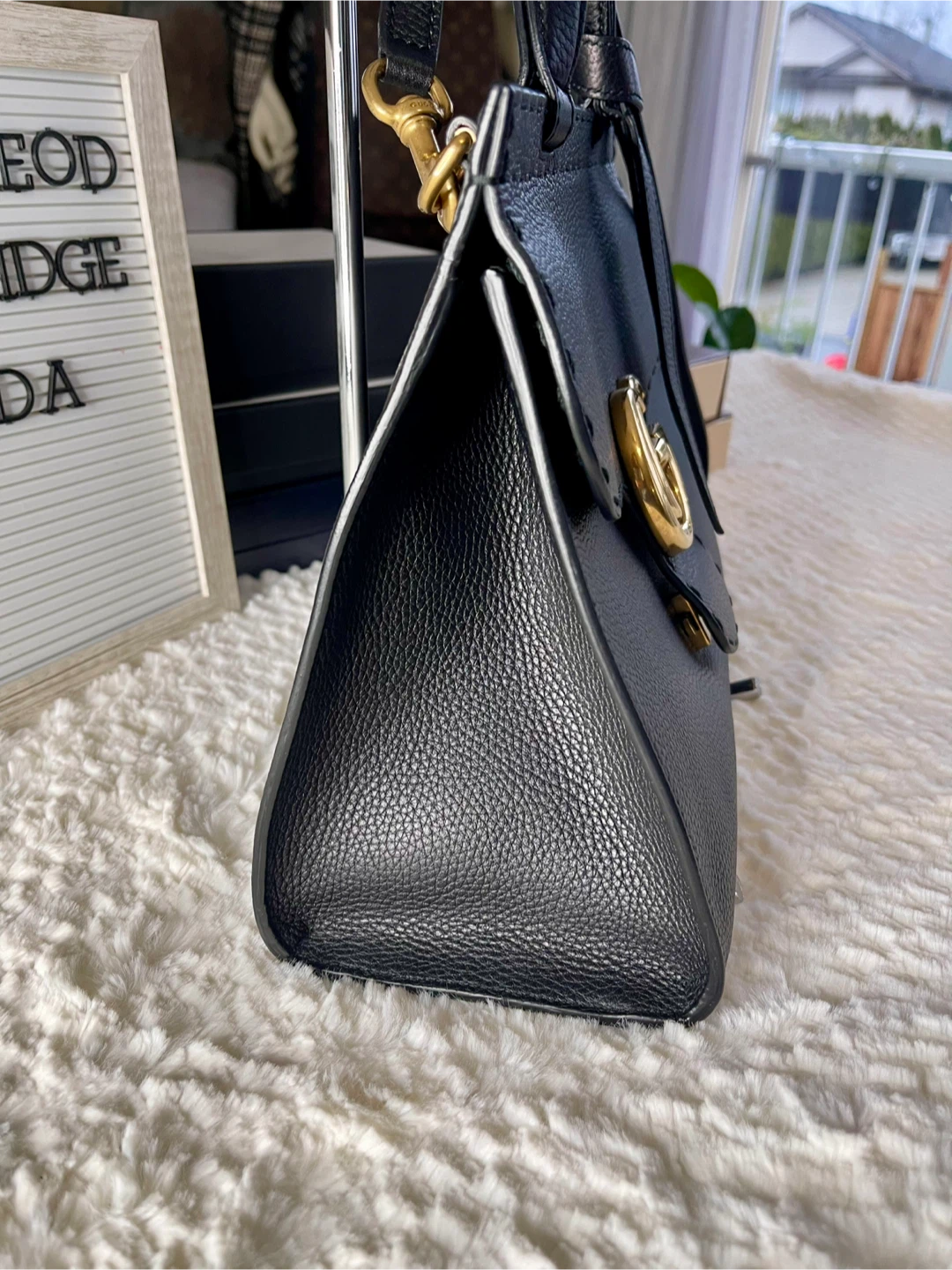 Gucci Top Handle Bag - Black Leather - photo 4