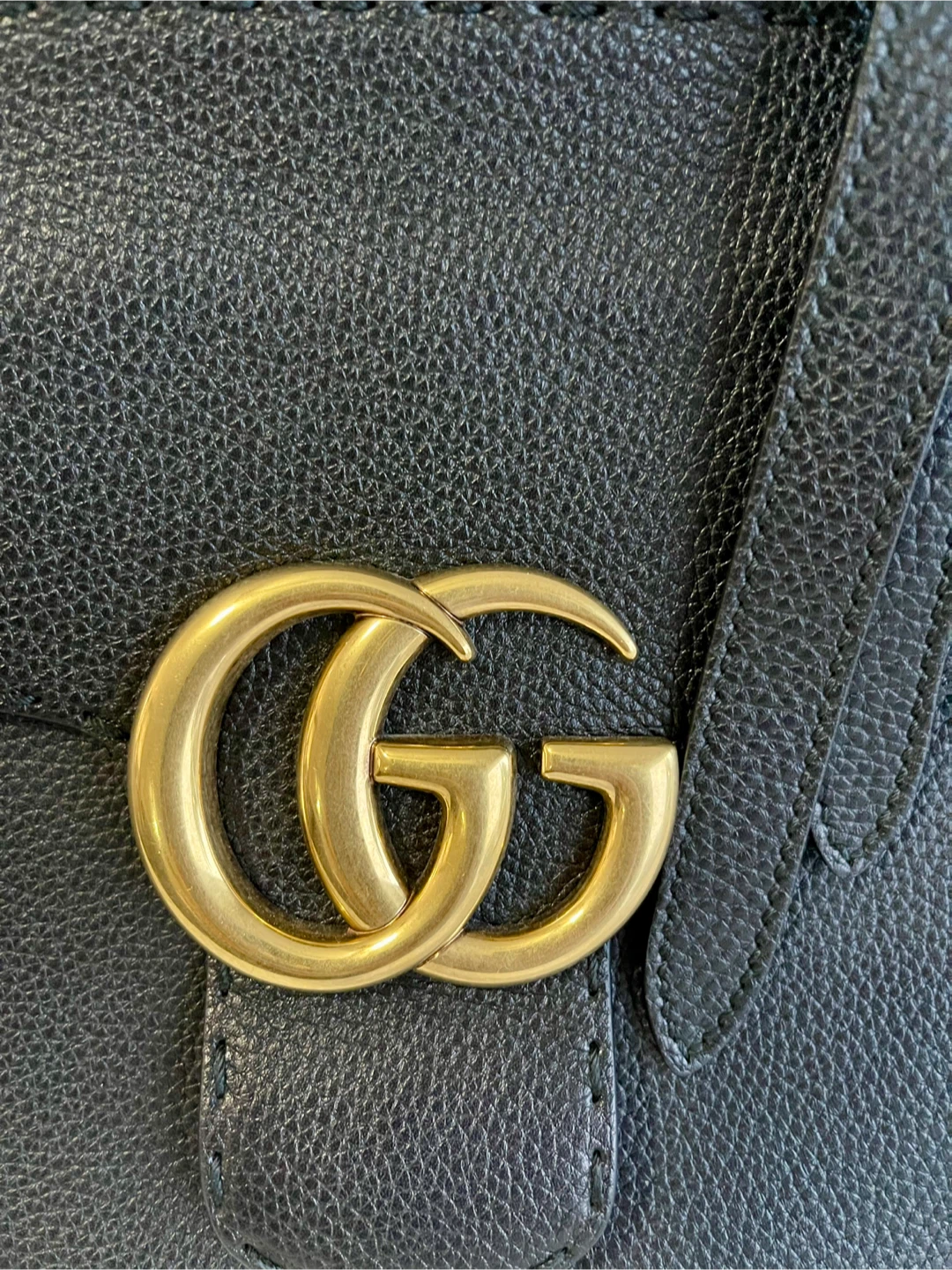 Gucci Top Handle Bag - Black Leather - photo 2