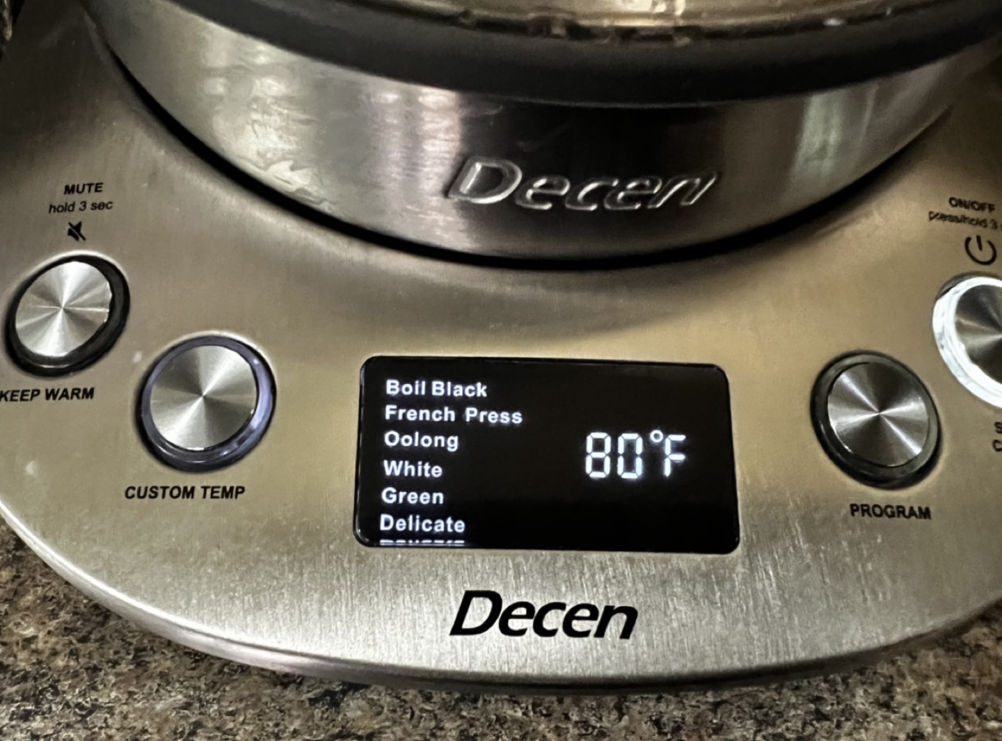 Decen Electric Kettle with Tea Infuser - photo 4