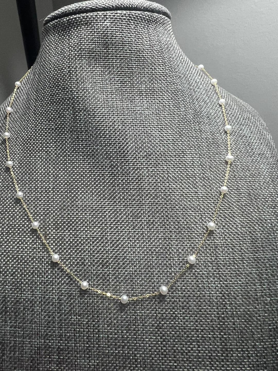 585 Gold Pearl Necklace