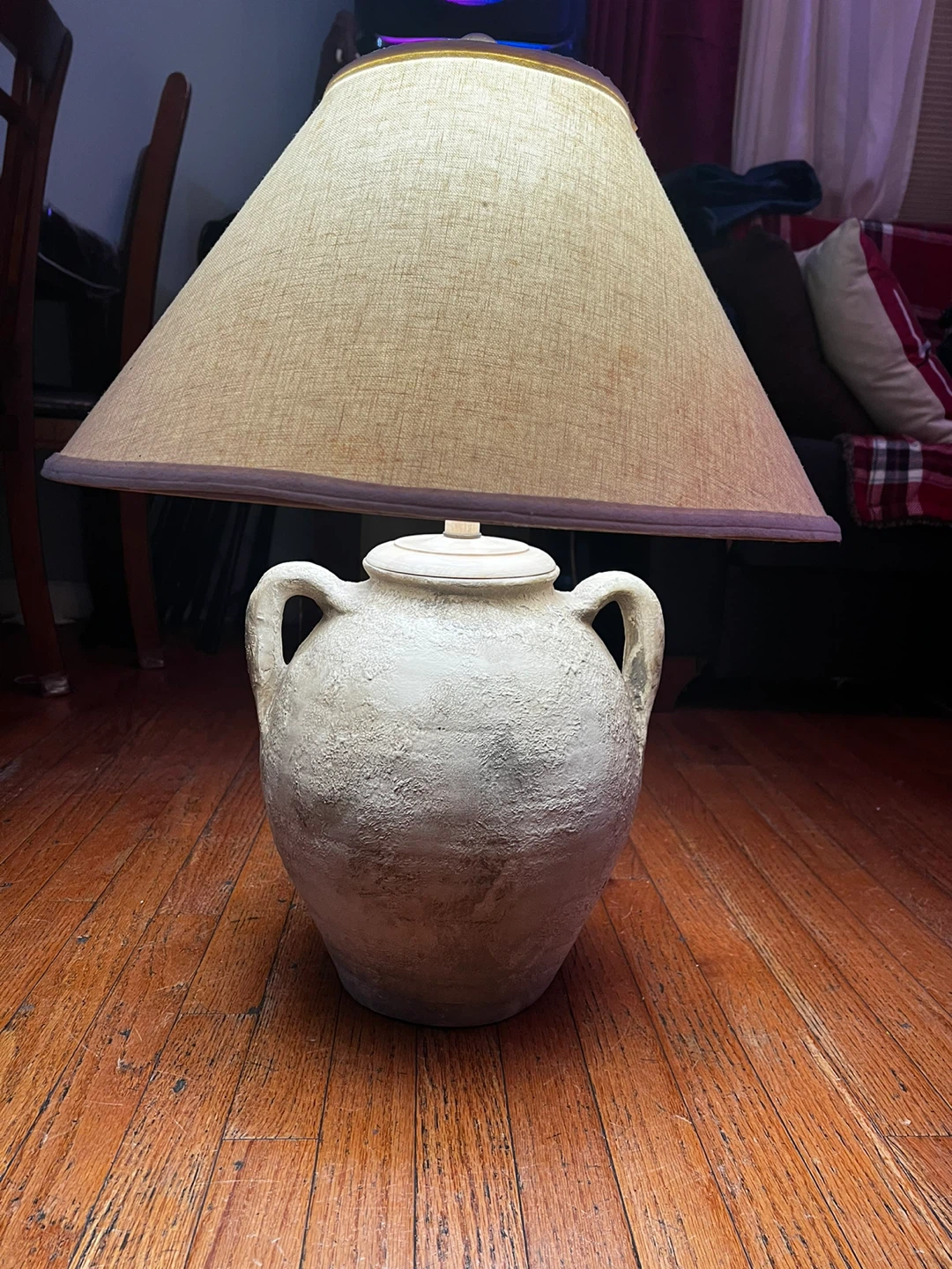 White Ceramic Table Lamp