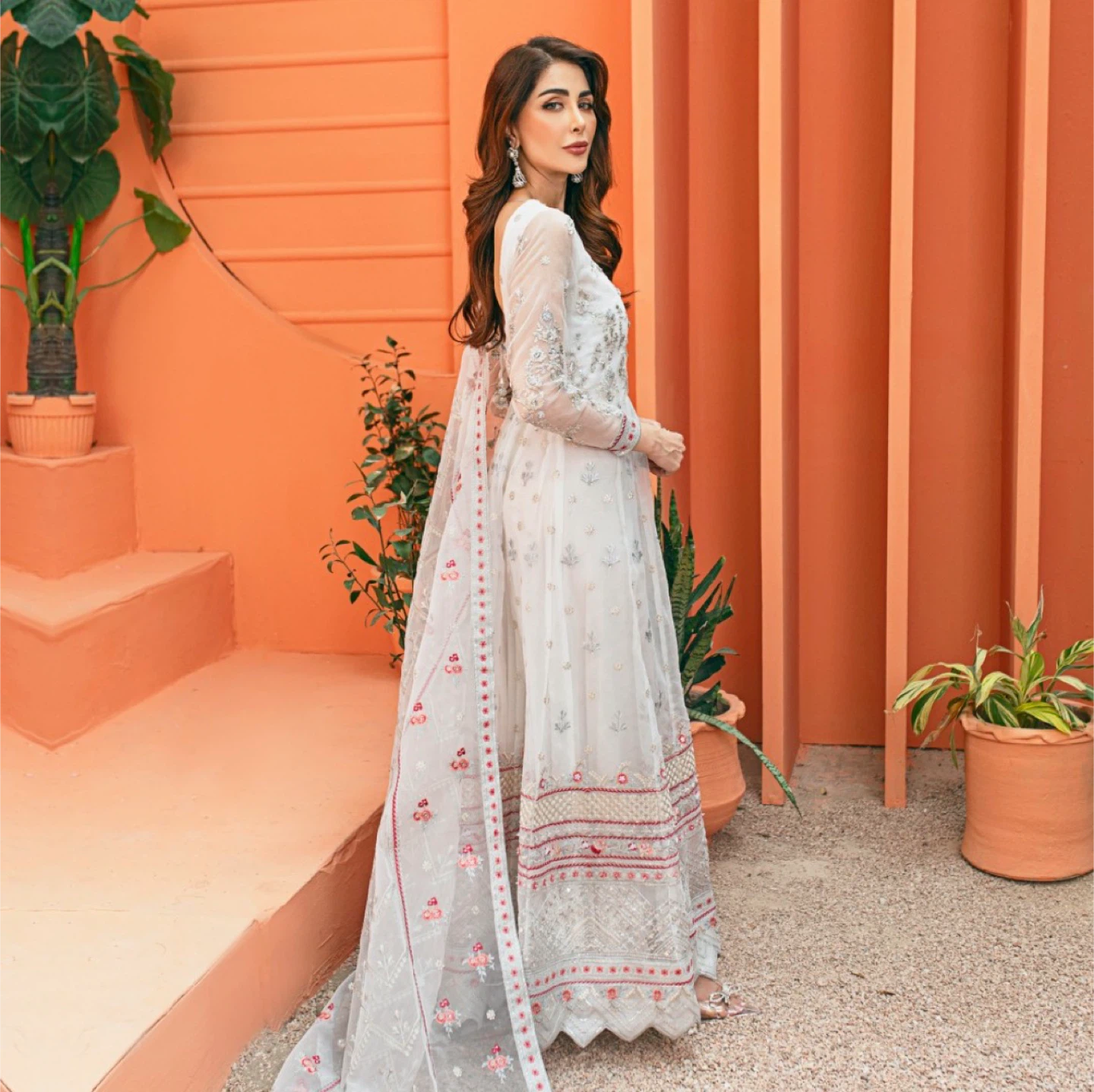 Designer Pakistani Maxi Dress - photo 2