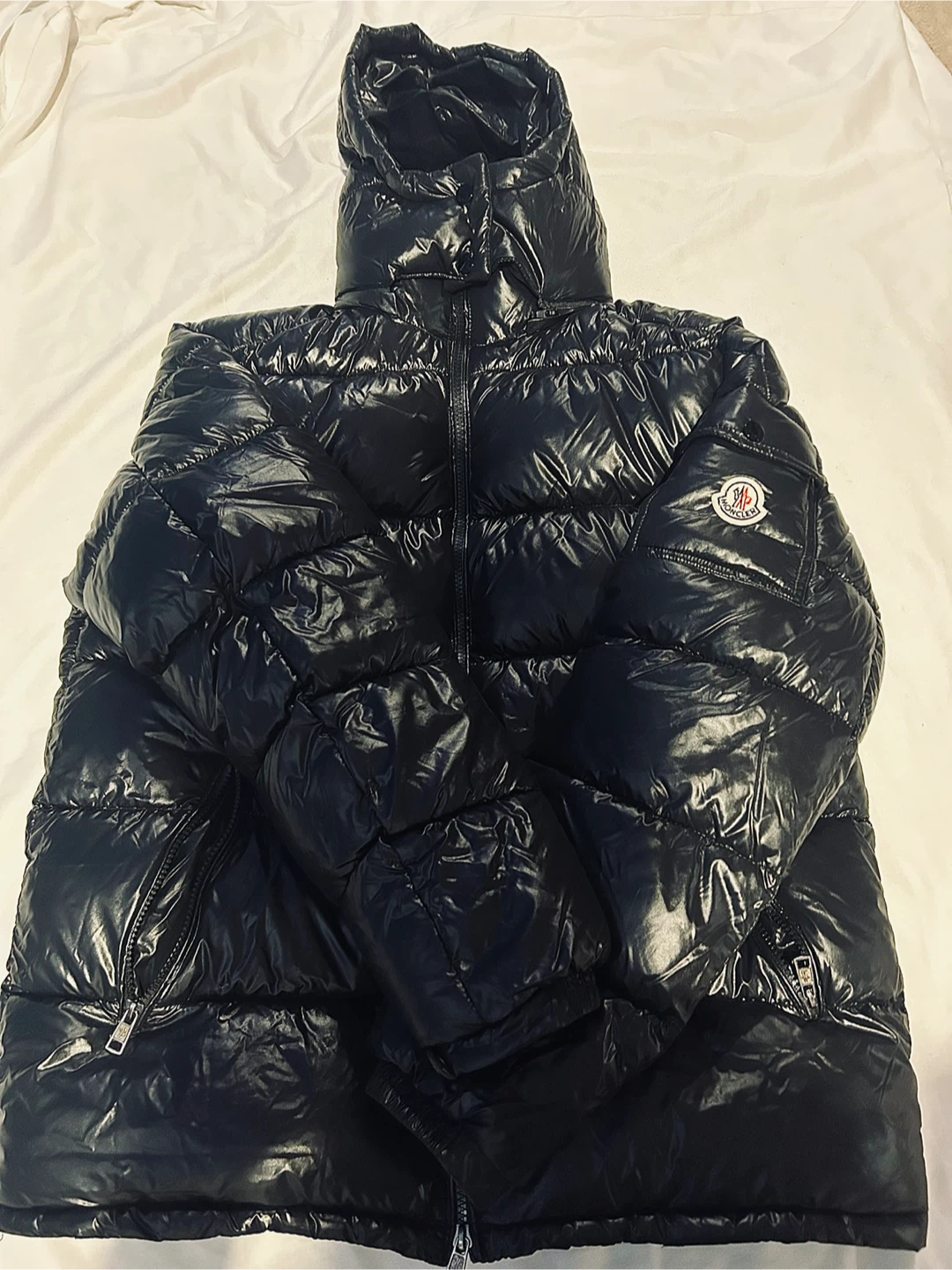 Moncler Black Puffer Jacket