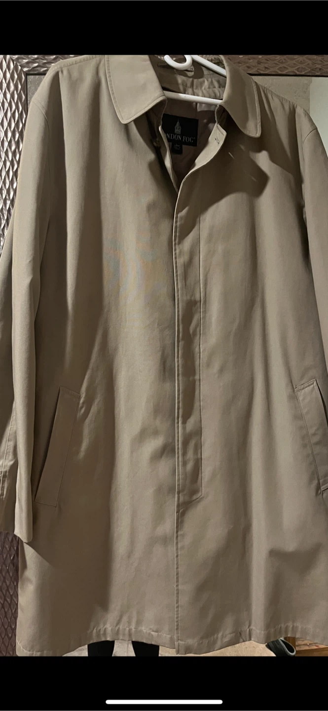 London Fog Trench Coat large size