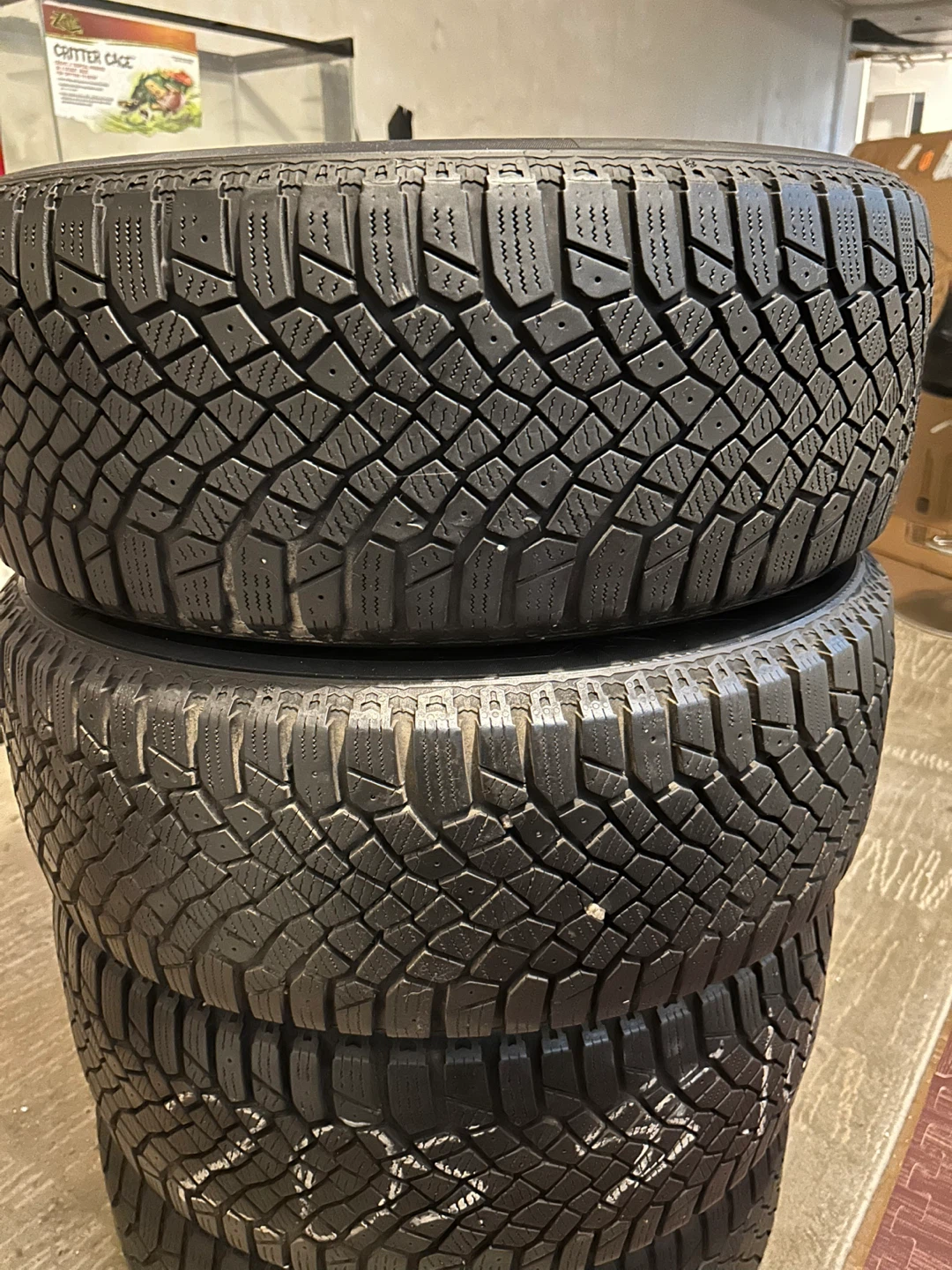 Continental ice contact  winter tires - photo 3