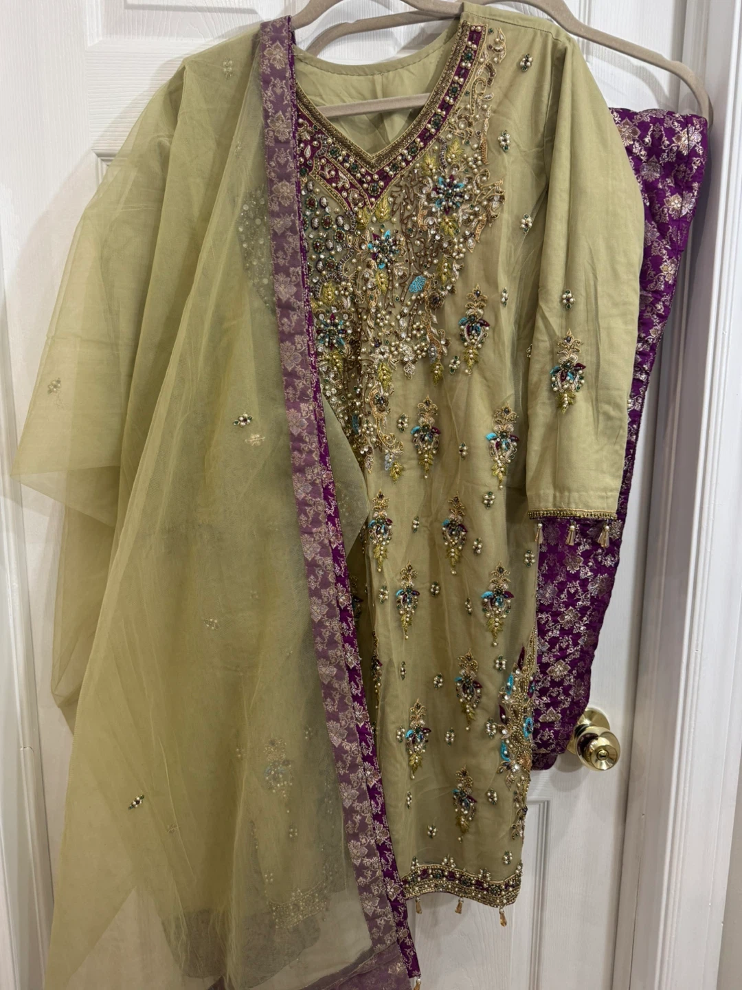 Embroidered Salwar Kameez Suit