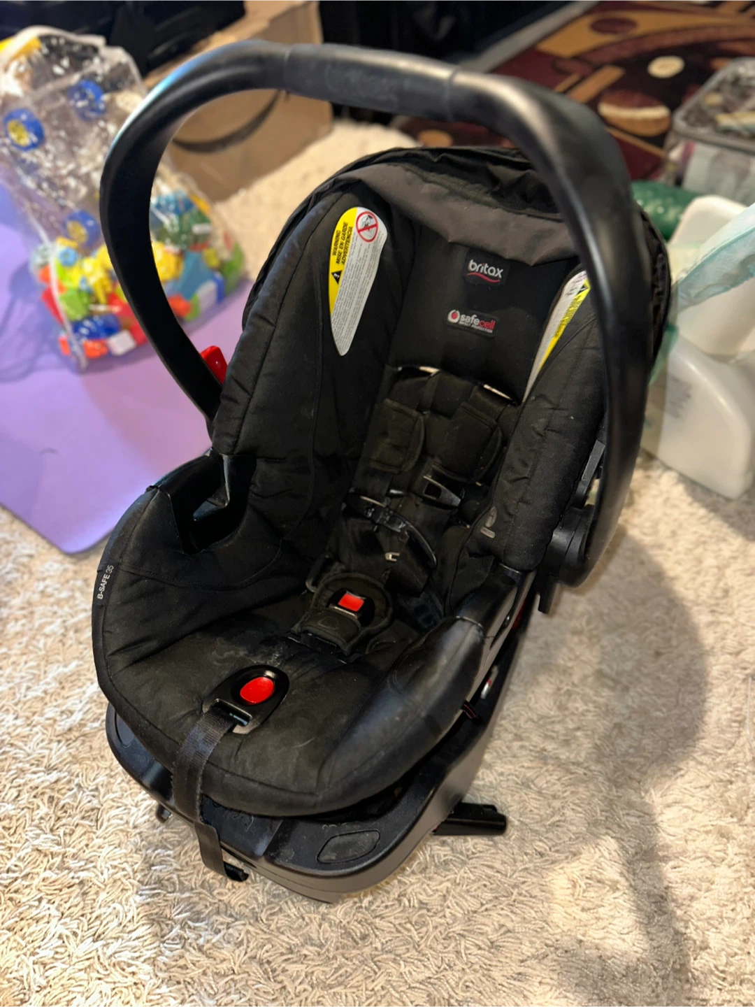 Britax B-Safe 35 Infant Car Seat - Raven Black
