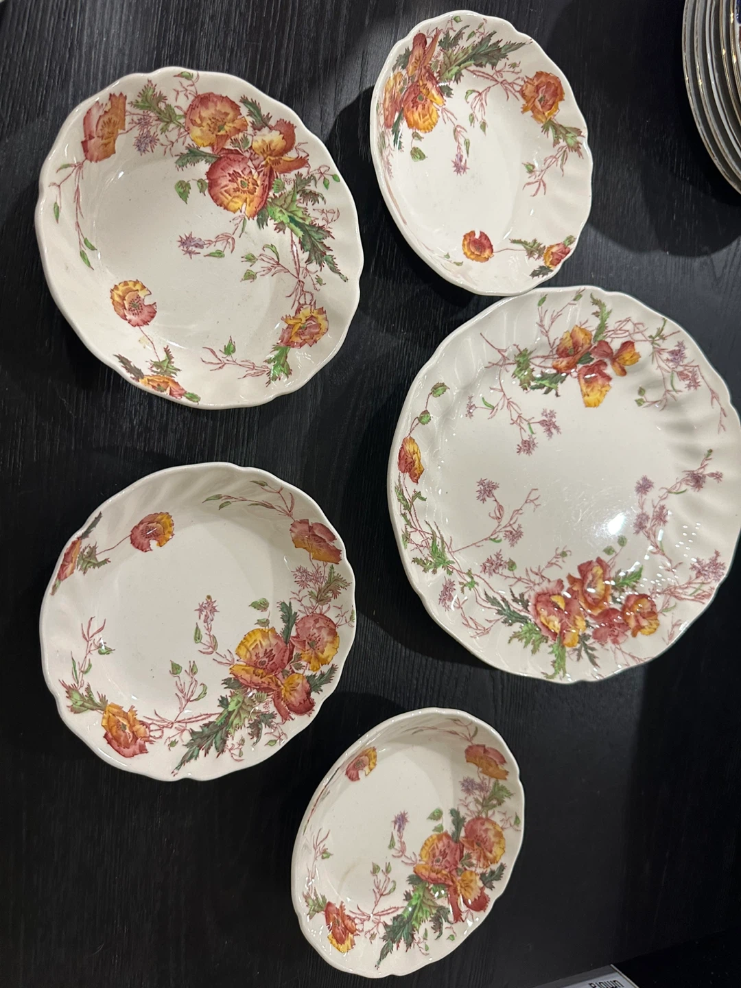 Vintage entertaining dishes - photo 2