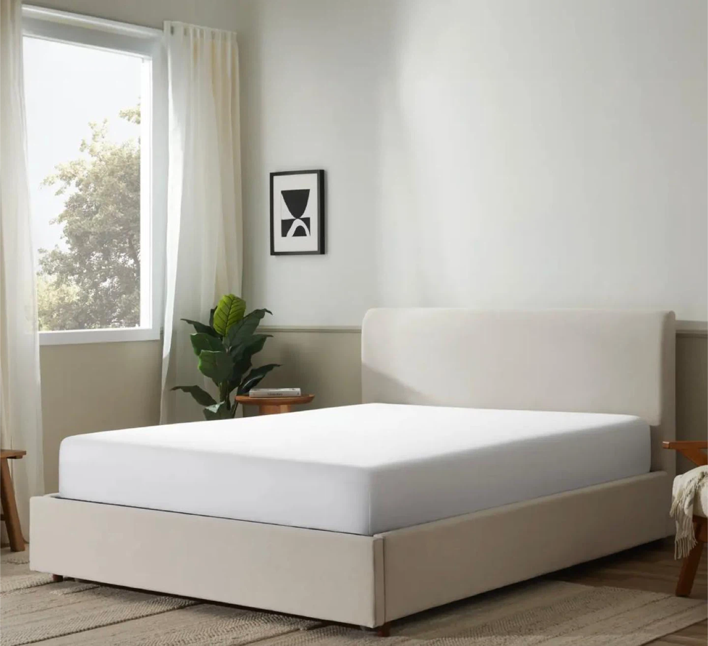 Brand new Queen Bed Frame - Silk & Snow - photo 2