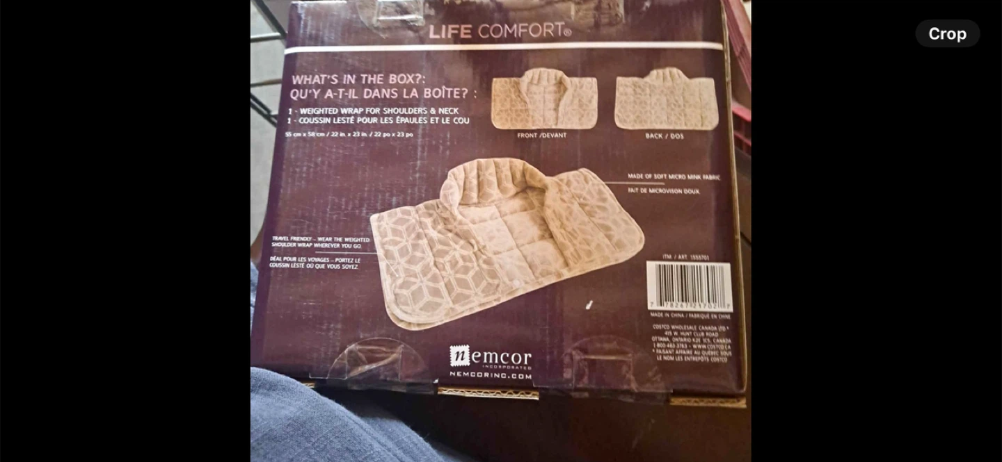 Life Comfort Weighted Shoulder & Neck Wrap - photo 2