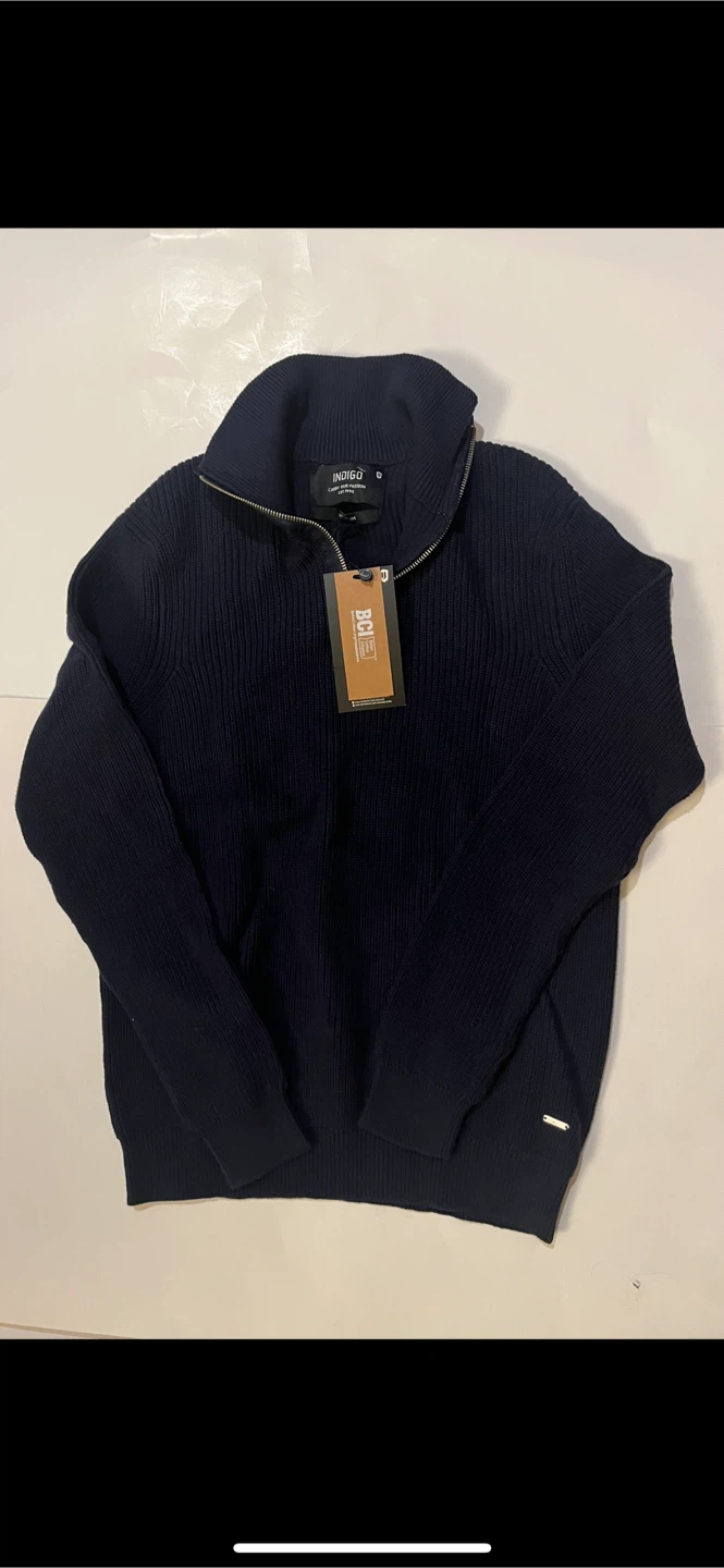 Indigo Carry Your Passion Navy Sweater - Size S