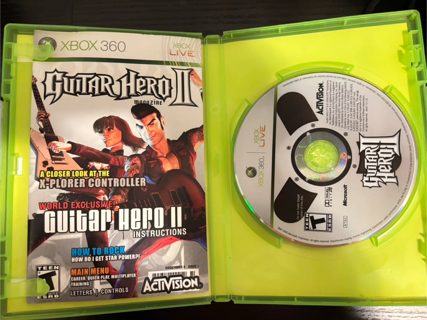 Guitar Hero II for Xbox 360 - photo 3