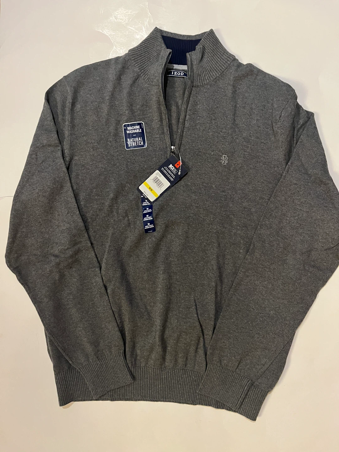 IZOD Men's Quarter-Zip Pullover - Size M