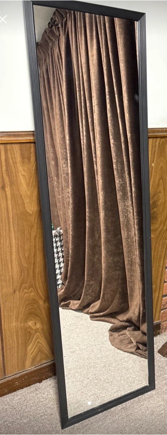 Full Length Mirror - Black Frame