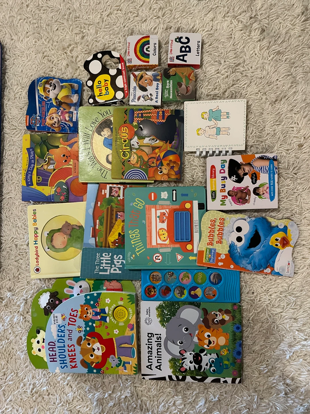 Mixed Lot of Baby/Toddler Board Books