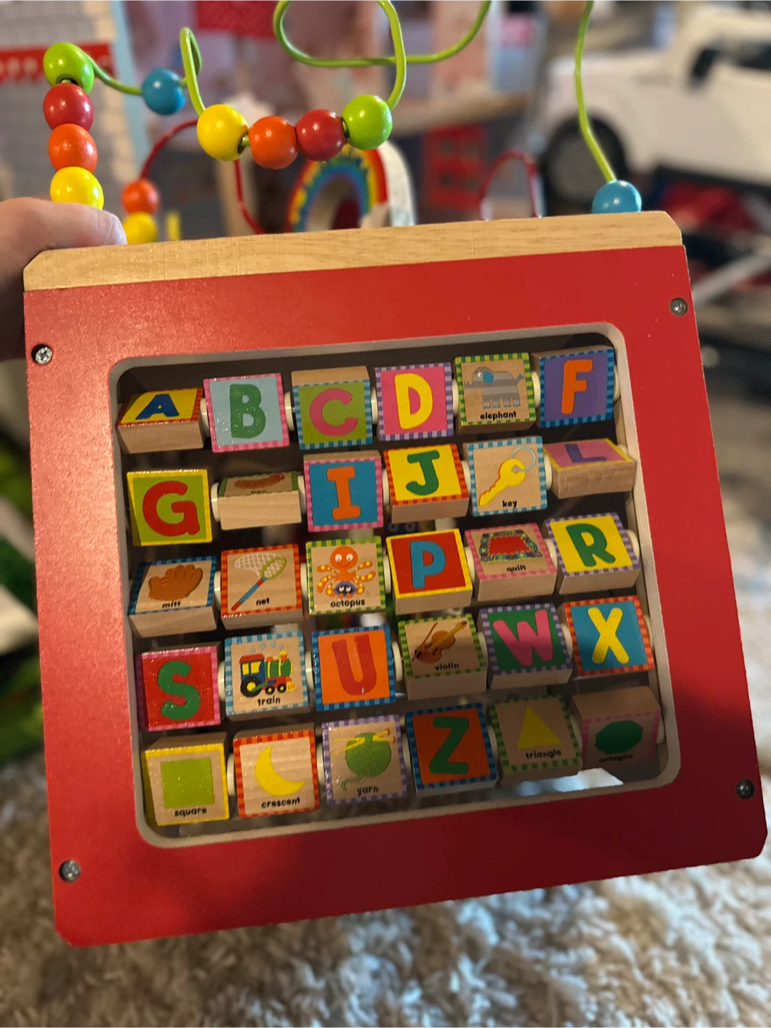 ALEX Jr. My Busy Town Wooden Activity Cube - photo 4