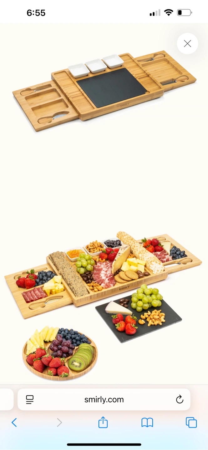 Smirly Cheese Board Set