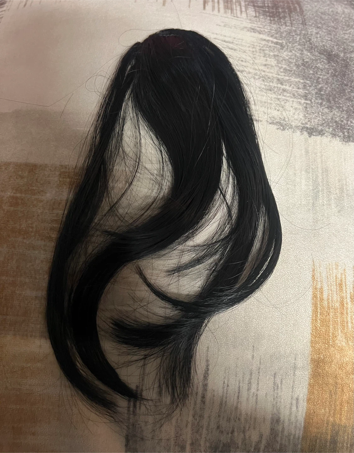 Clip in Bangs - Black - photo 2