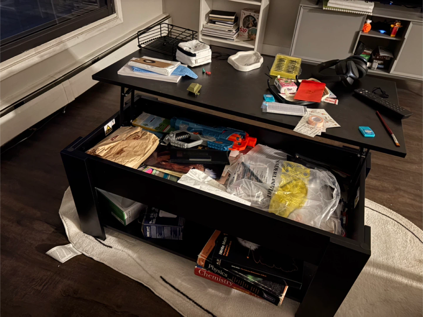 Coffee table with storage - photo 2