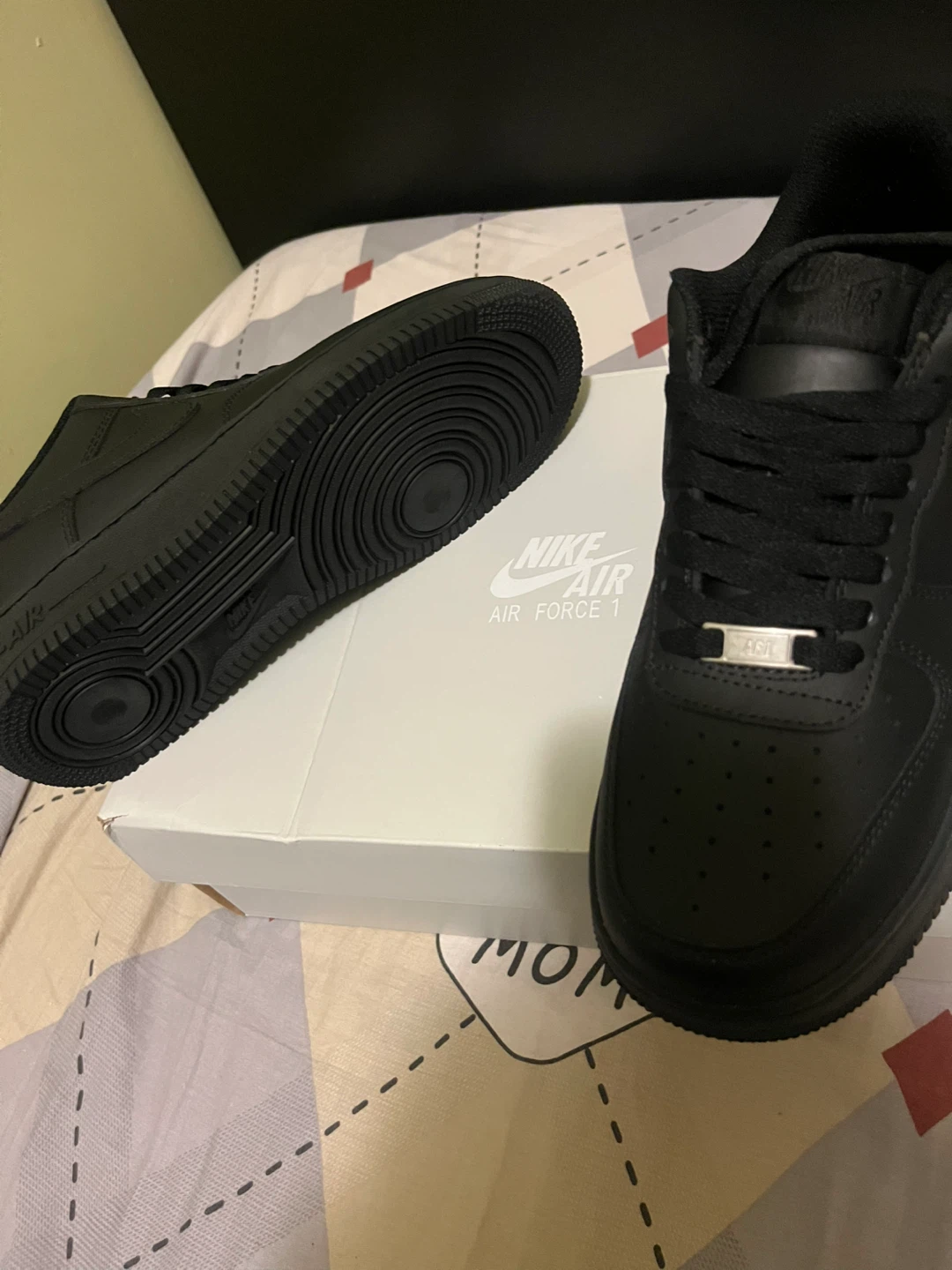 Nike Air Force 1 - Black - photo 4