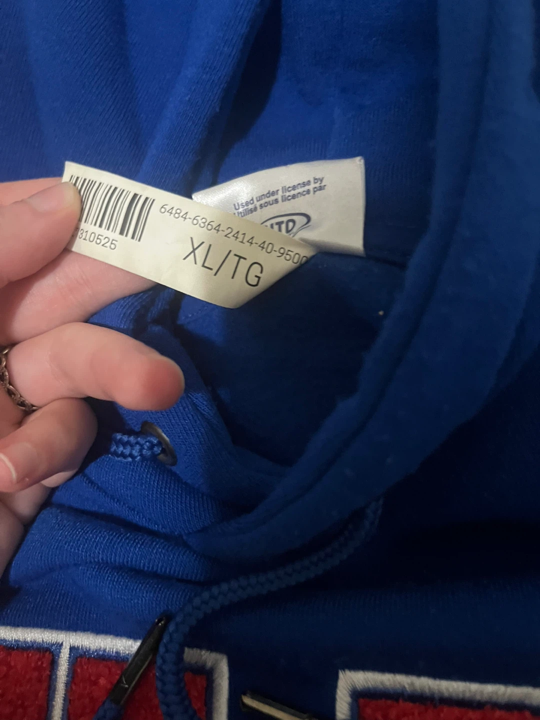 Buffalo Bills Blue Hoodie - XL/TG - photo 3
