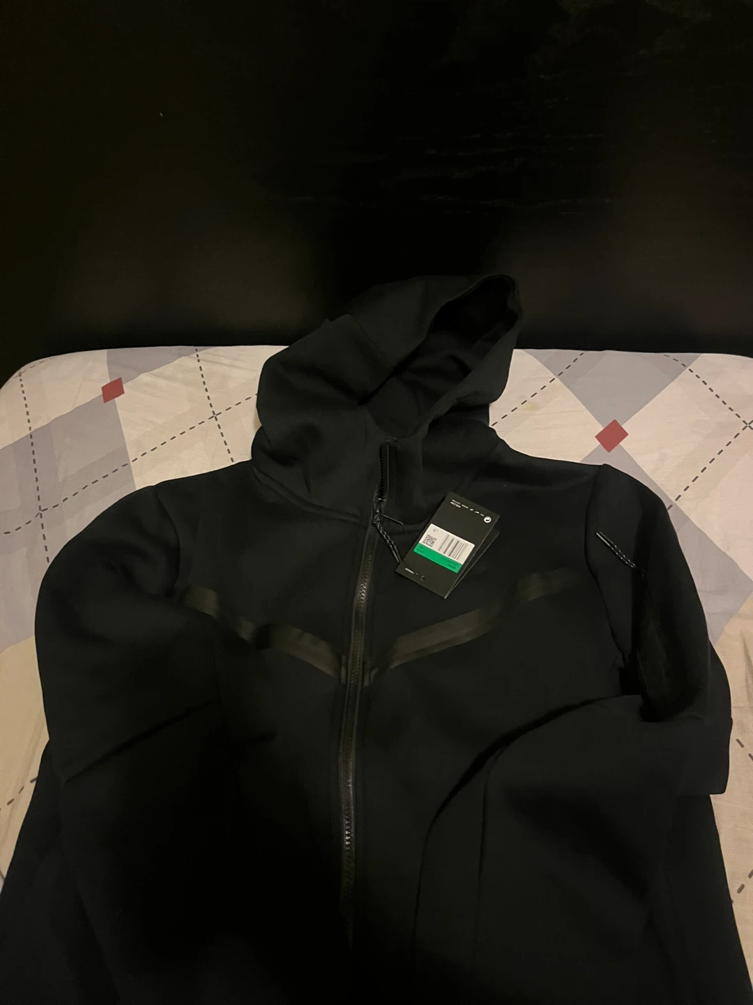 New Nike Tech Fleece Black Suit - photo 4