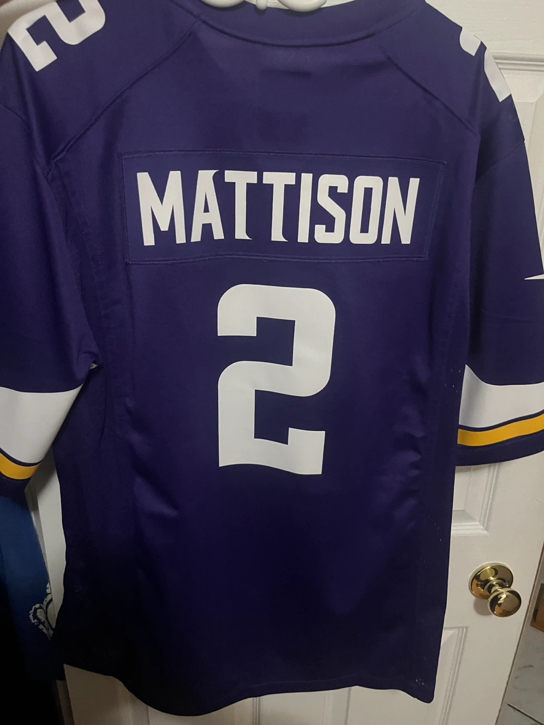 Nike NFL Vikings Mattison #2 Jersey - XL - photo 2