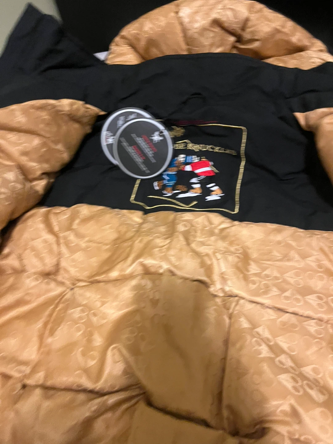 Moose Knuckles Bomber Jacket - Black, XL - photo 5