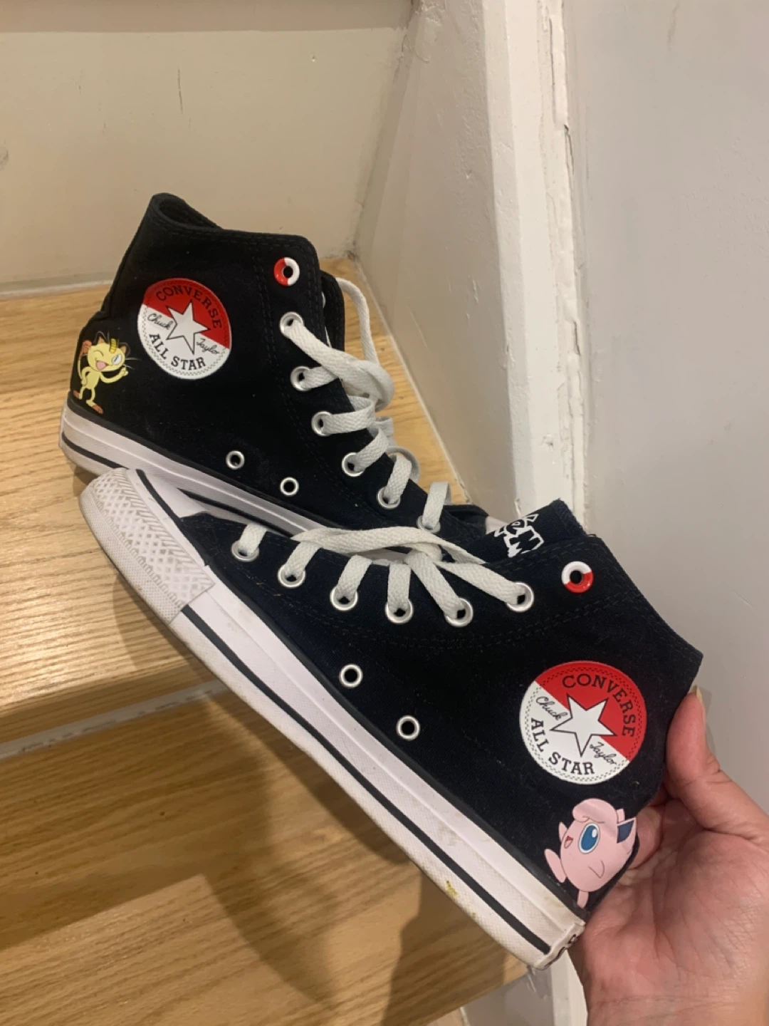 ✨ Converse Chuck Taylor All Star Pokémon High-Tops - Size 7.5✨
