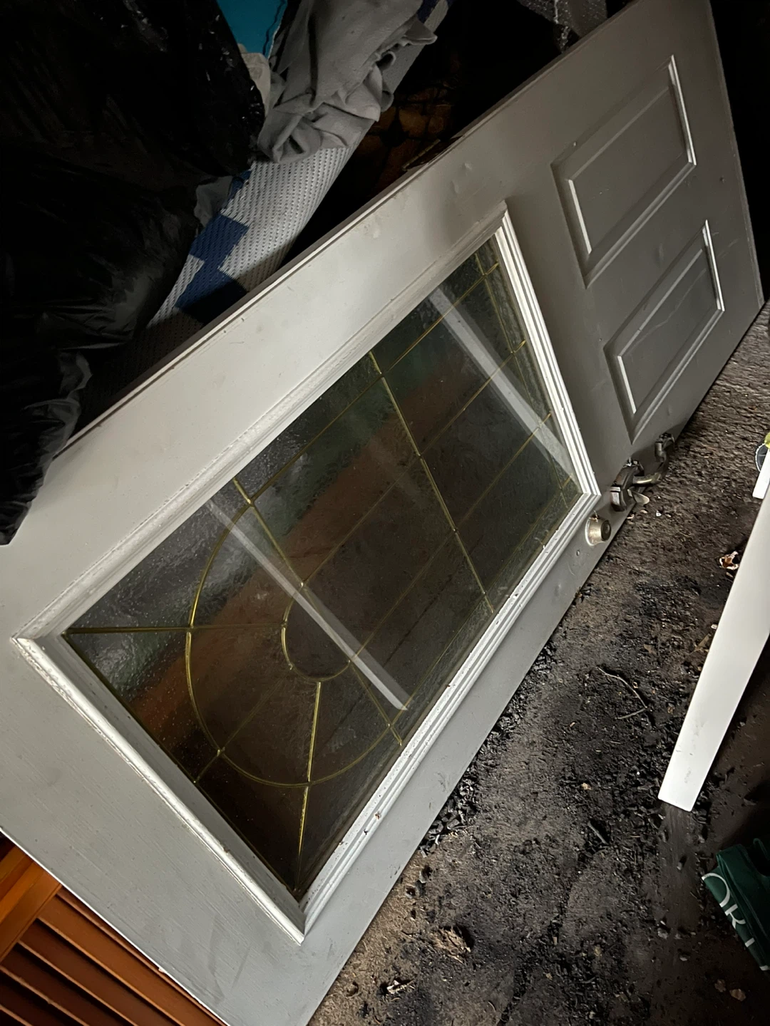 Exterior Door with Glass Window