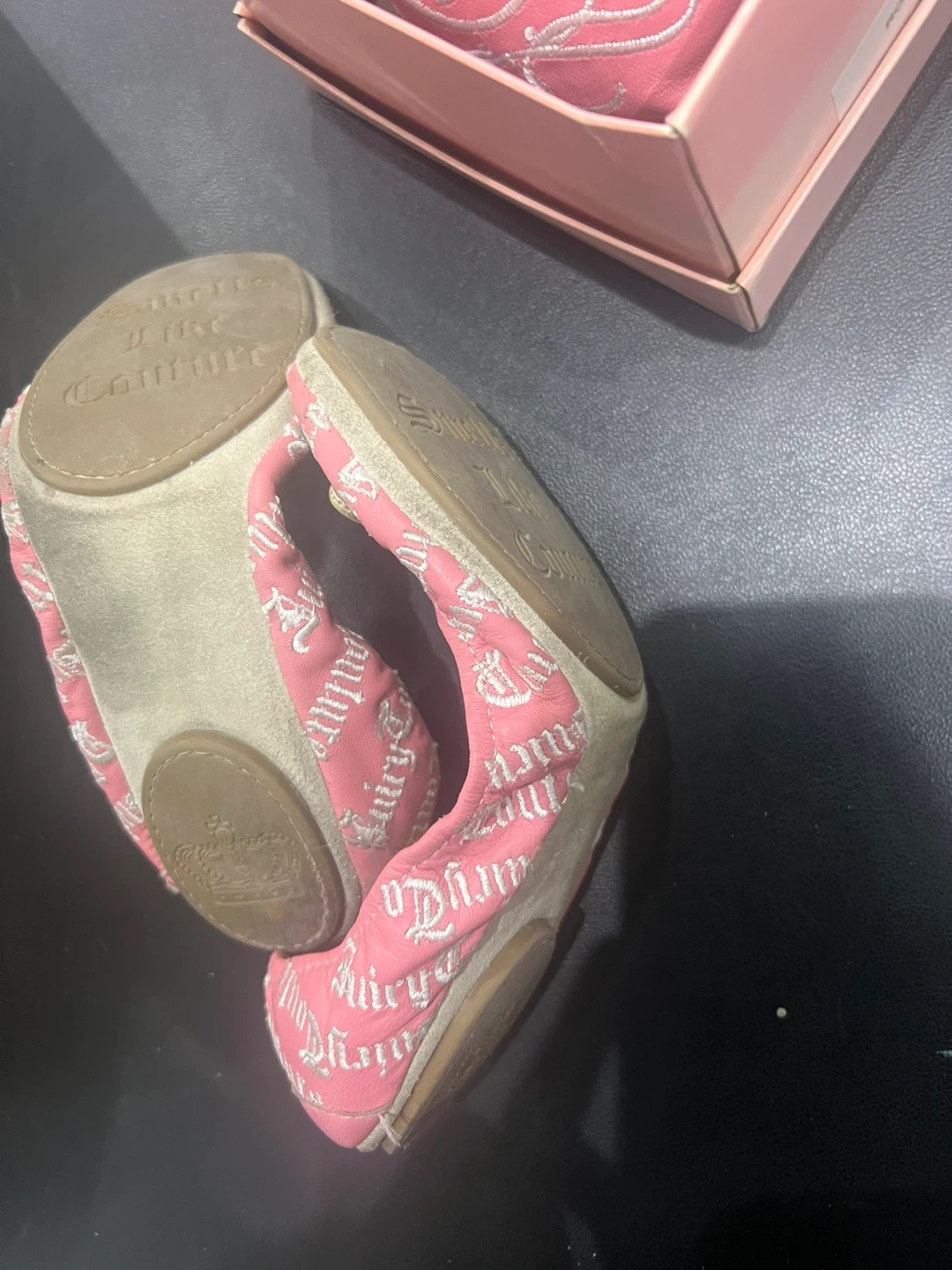 Juicy Couture Pink Ballet Flats - Size 7 - photo 2