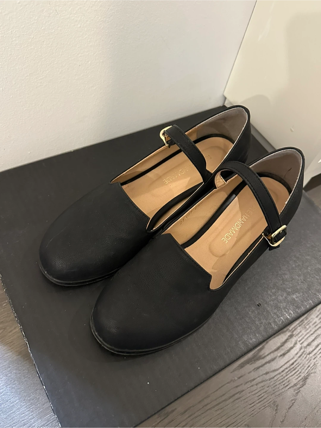🇰🇷(Hand Made) Black Mary Jane Shoes - photo 2