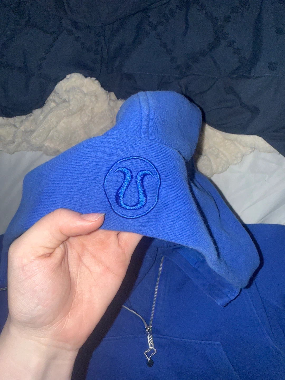 Lululemon Blue Half-Zip Hoodie - photo 2