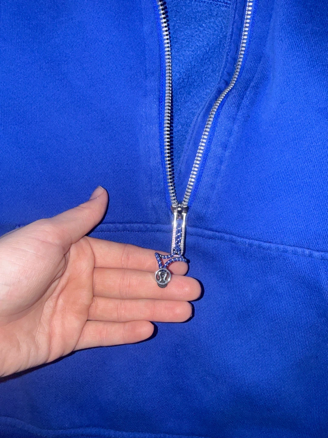 Lululemon Blue Half-Zip Hoodie - photo 3
