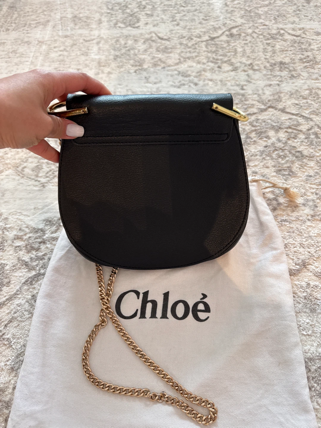 Chloé Faye Mini Black Shoulder Bag - photo 2