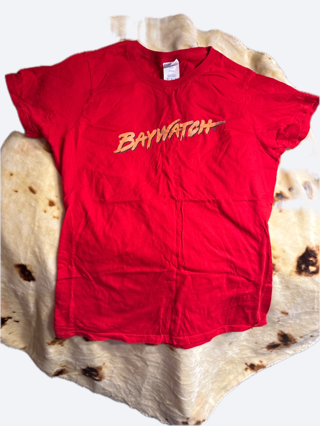 Baywatch Red medium woman’s cut T-Shirt