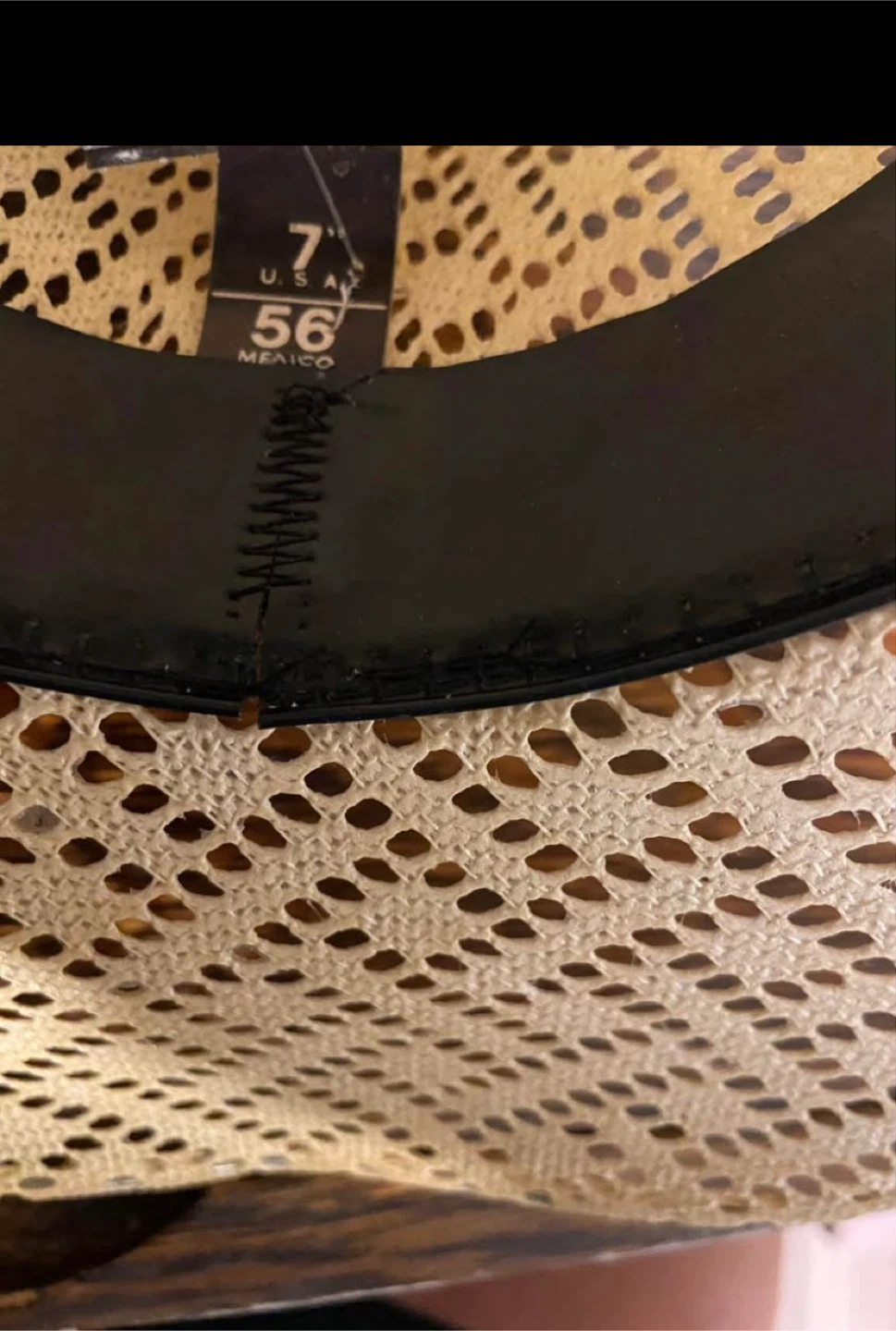 Women cowboy hat and bolo tie  Hat Size 7 USA - photo 5