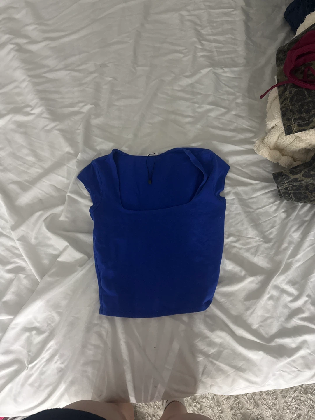 Garage Blue Top Size S/S
