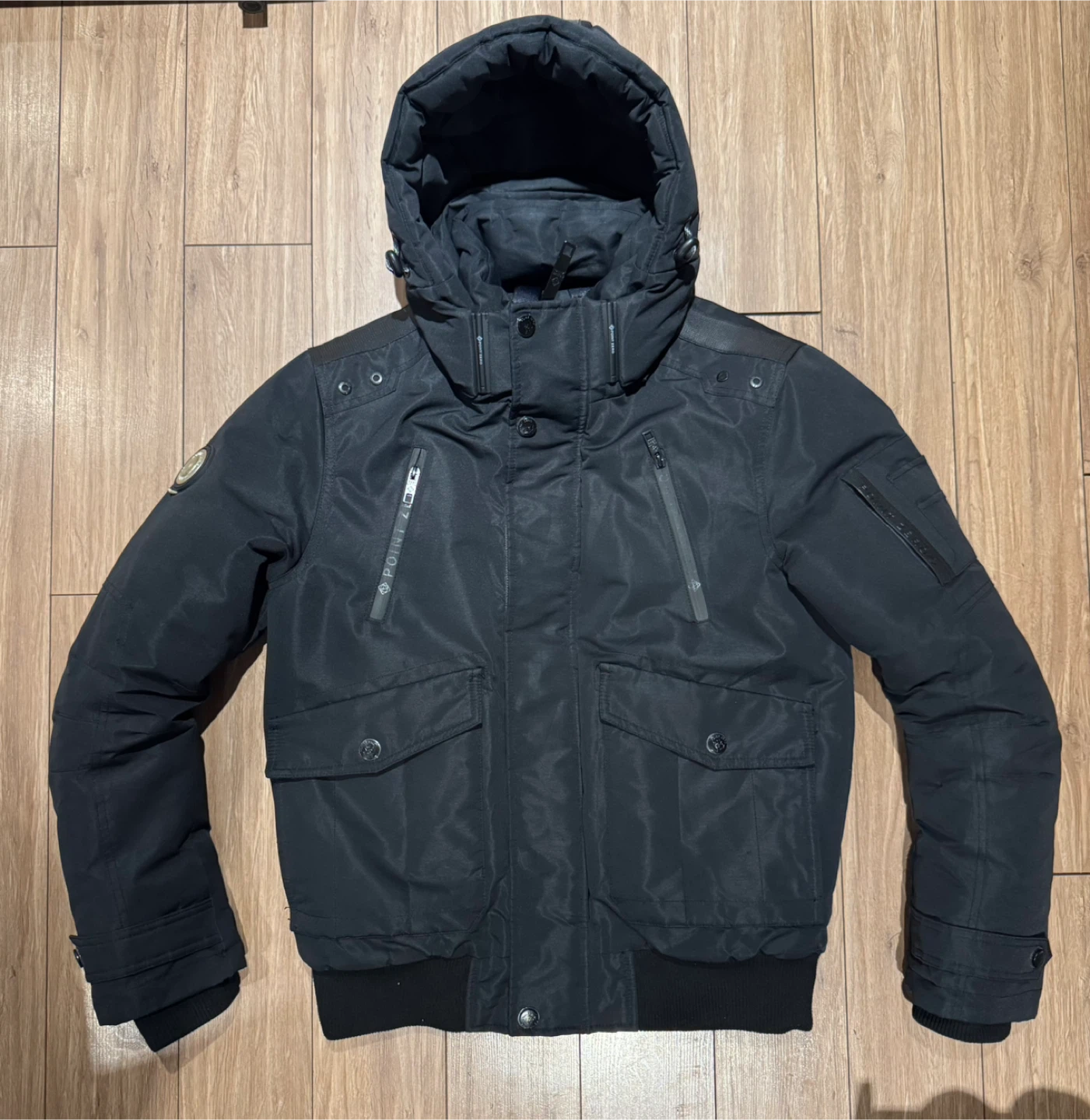 Point Zero Black Winter Jacket