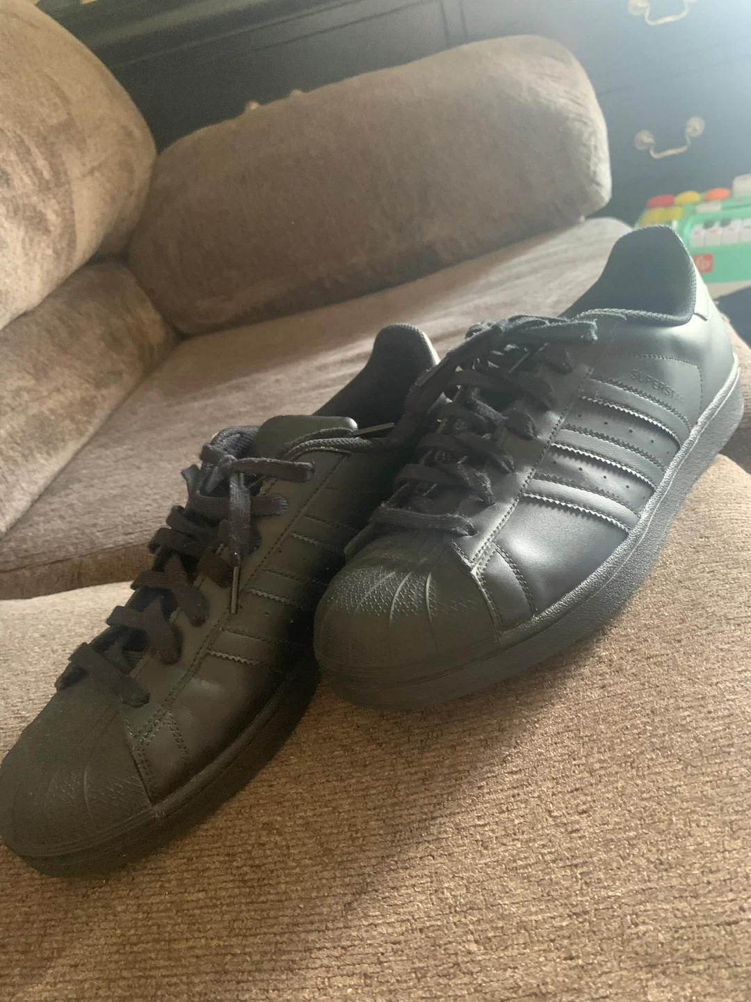 Adidas Superstar All Black Sneakers - photo 2