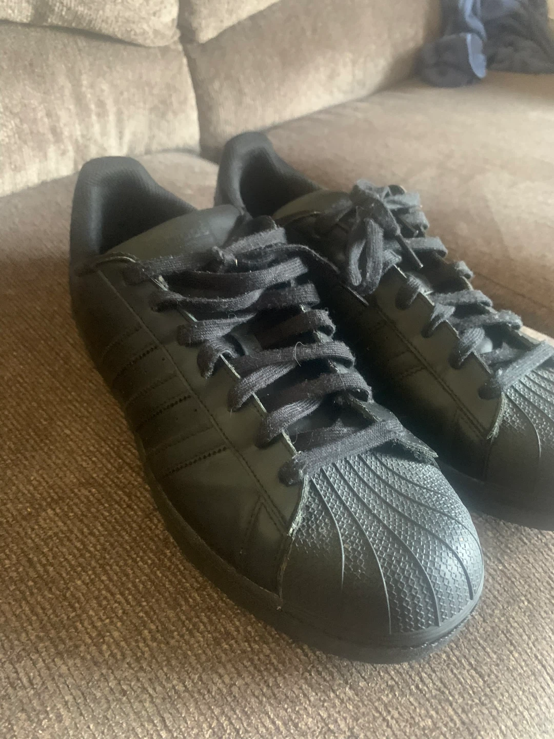 Adidas Superstar All Black Sneakers - photo 5