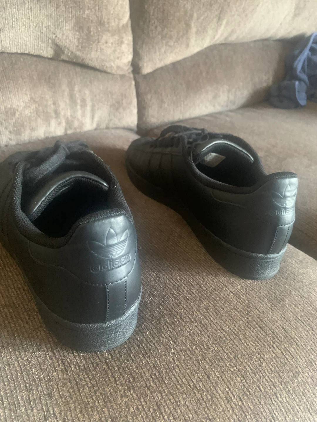 Adidas Superstar All Black Sneakers - photo 4