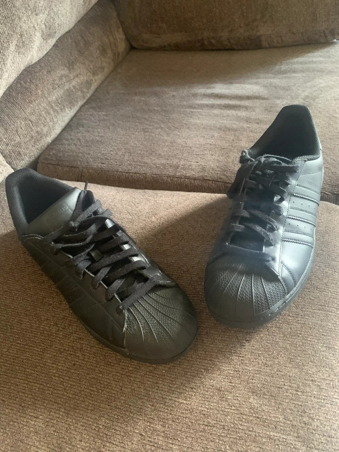 Adidas Superstar All Black Sneakers